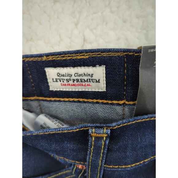 Levi’s Premium 511 Capri Jeans | Women’s 32 | Blue Slim Fit | NWT - Picture 9 of 10